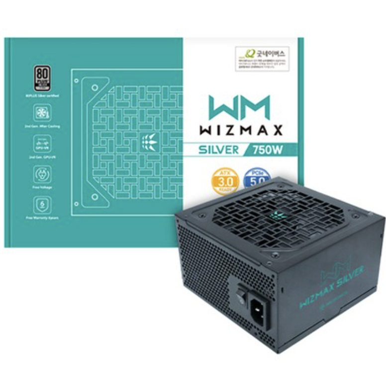 마이크로닉스 WIZMAX 850W 80PLUS SILVER ATX3.0